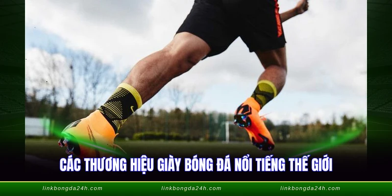 Giày Đinh FG - Lựa Chọn Hoàn Hảo Cho Sân Cỏ Thật 3 Các thương hiệu giày bóng đá nổi tiếng thế giới