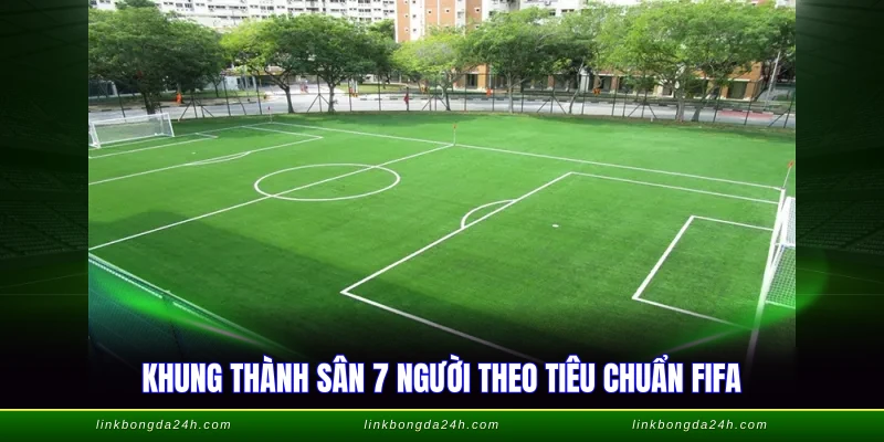 Kích Thước Gôn Sân 7 - Thông Số Chuẩn FIFA 2026 1 Khung thành sân 7 người theo tiêu chuẩn FIFA