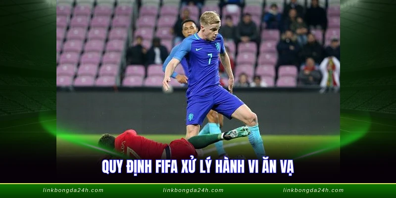 Cầu Thủ Ăn Vạ Nhất Thế Giới - Top Danh Sách Tranh Cãi 3 Quy định FIFA xử lý hành vi ăn vạ